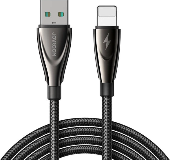 USB–Lightning kabel JOYROOM 3 A, 1,2 m, crni