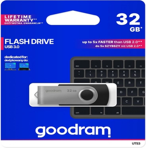 USB flash disk GOODRAM Twister plavi 32GB