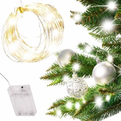 Dekorativna LED svjetiljka na žici 5 m 50 LED – Topla bijela