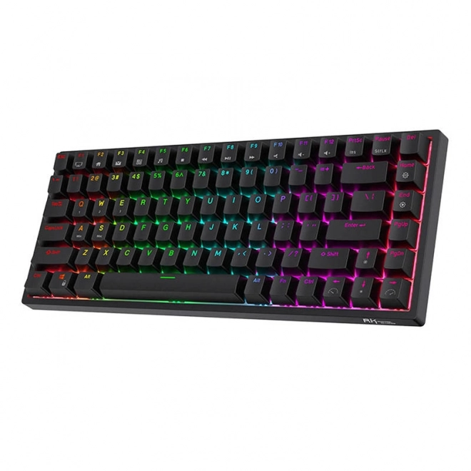 Bežična mehanička tipkovnica Royal Kludge RK84 s RGB osvjetljenjem i crvenim prekidačima