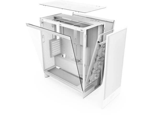 Računalno kućište H7 Flow midi tower s prozorom bijelo