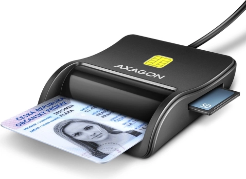 Čitač kartica Axagon CRE-SM3SD USB s podrškom za SD/microSD/SIM