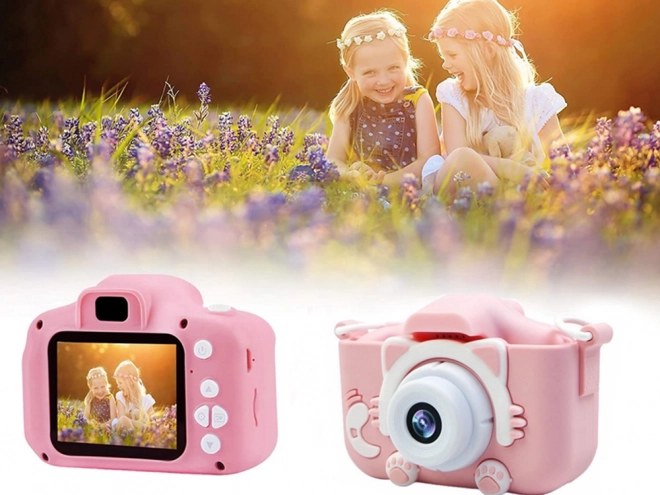 Digitalni fotoaparat za djecu u obliku mačke