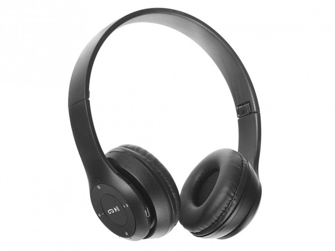 Bežične slušalice p47 bluetooth mikrofon mp3 – crne