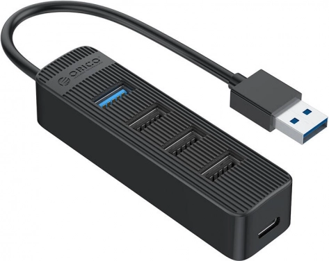 Orico USB hub 1× USB 3.0 i 3× USB 2.0, crni