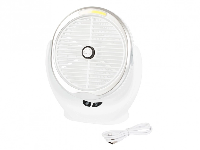 Bežični stolni ventilator – Bijeli