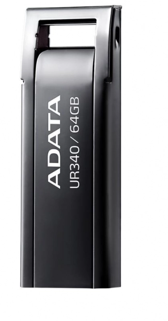 UR340 64GB USB3.2 Gen1 Flash disk crni
