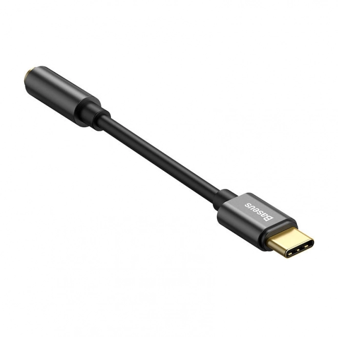 Zvučni adapter Baseus L54 USB-C mini jack 3,5 mm - crni