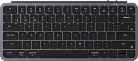 Bežična ultratanka tipkovnica Keychron B1 Pro 2.4G siva