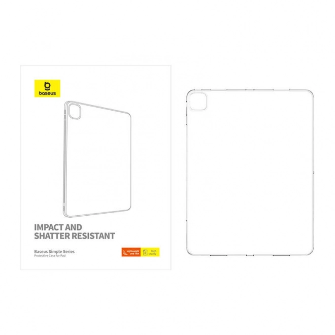 Zaštitna maska Baseus Simple za iPad Air4/Air5 10.9"/iPad Pro 11" (prozirna)