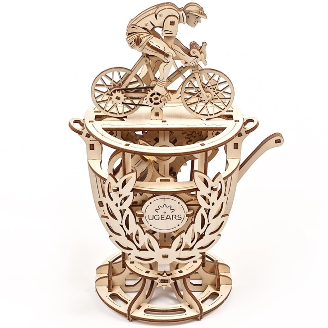 Ugears 3D drvene mehaničke slagalice Samohodni biciklist