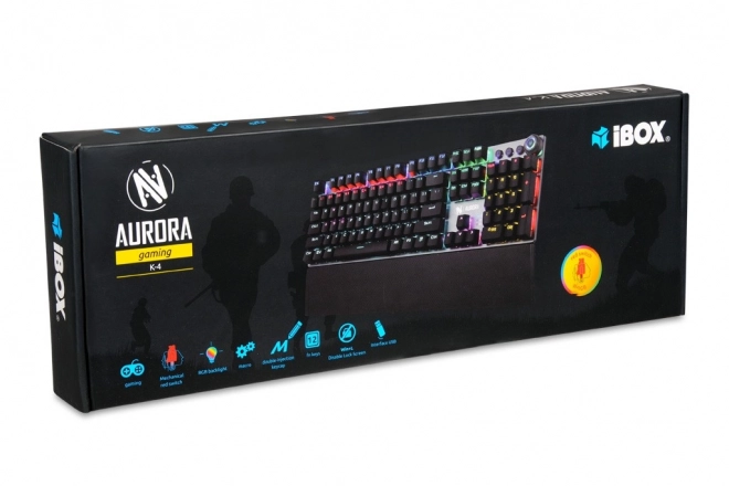 Mehanička gamerska tipkovnica Aurora K-4
