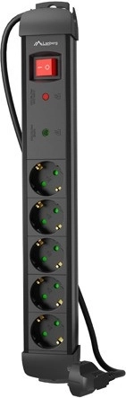 Prenaponski produžni razdjelnik 5x AC, 1,5 m – LANBERG