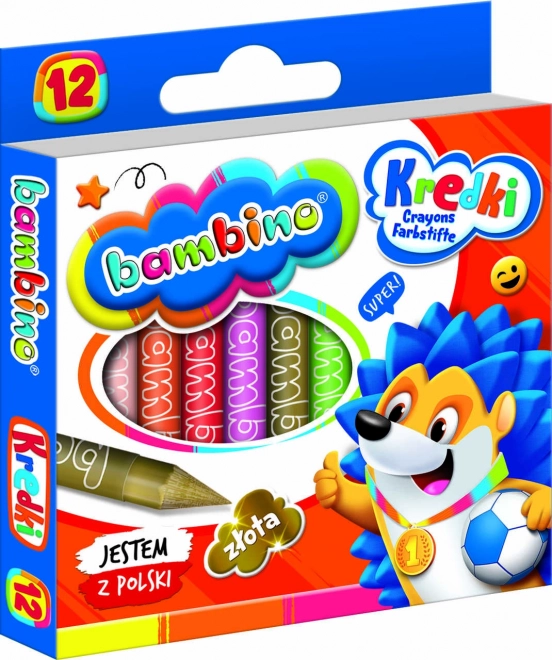 Grafitne voske Bambino - 12 komada