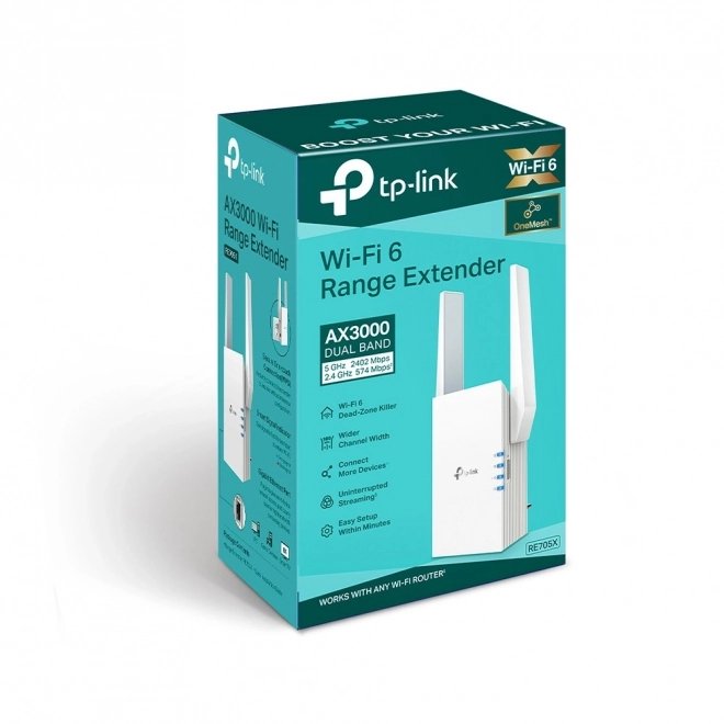 Wi-Fi pojačalo TP-Link RE705X AX3000