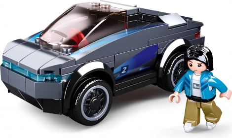Stilski gradski električni automobil