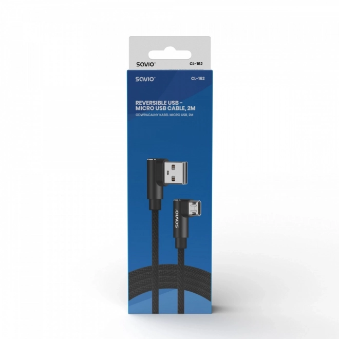 Kabel s obostranim konektorom USB Micro USB - USB A 2m