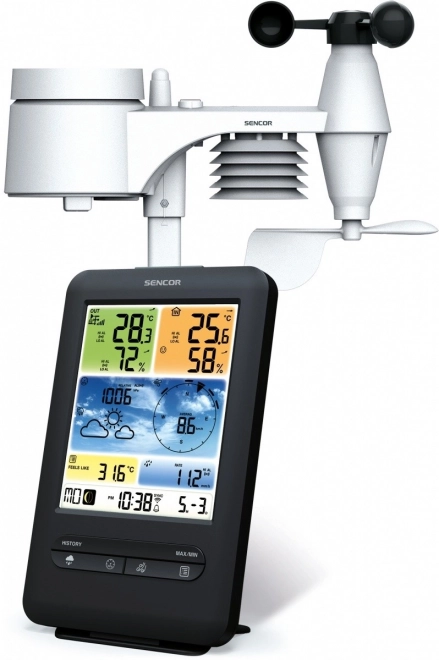 Profesionalna meteorološka stanica s WiFi senzorom 5u1