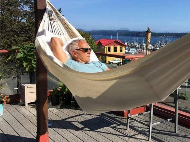 Velika vrtna viseća mreža