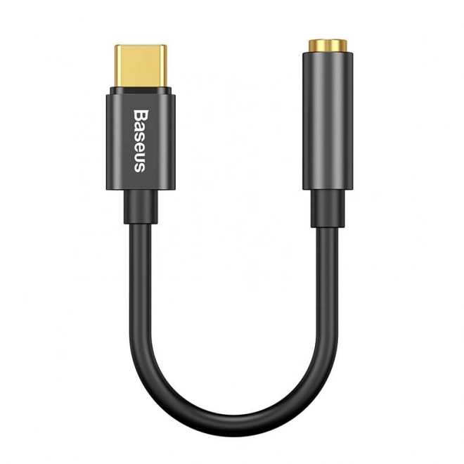 Zvučni adapter Baseus L54 USB-C mini jack 3,5 mm - crni