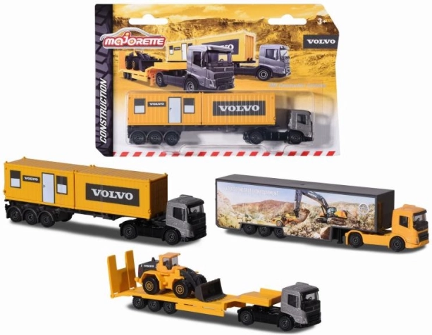Volvo transporter – metalni kamion, 3 vrste
