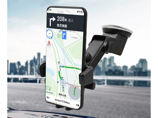 Držač za auto za mobitel s vakuumskom čašom za vjetrobransko staklo