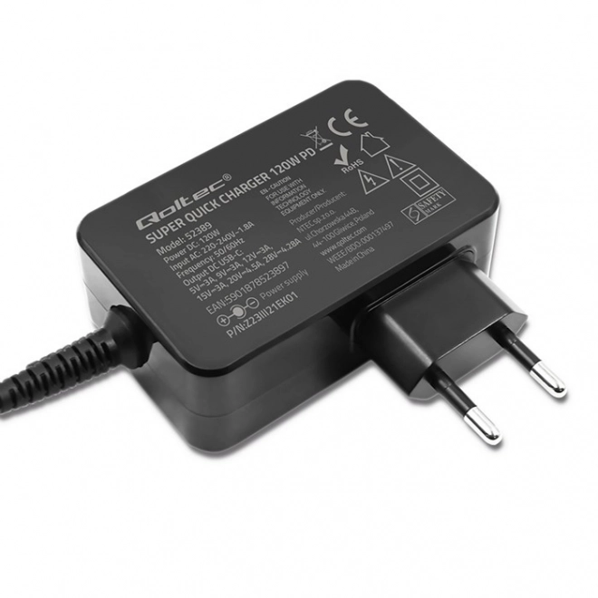 Punjač Qoltec Super Quick PD 120W USB-C