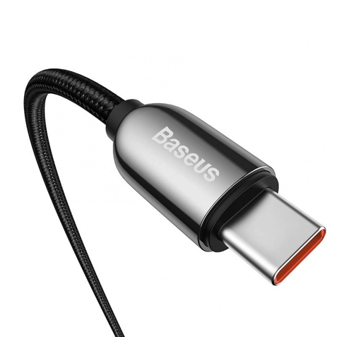 USB-C na USB-C kabel Baseus, 100 W, 2 m (crna)