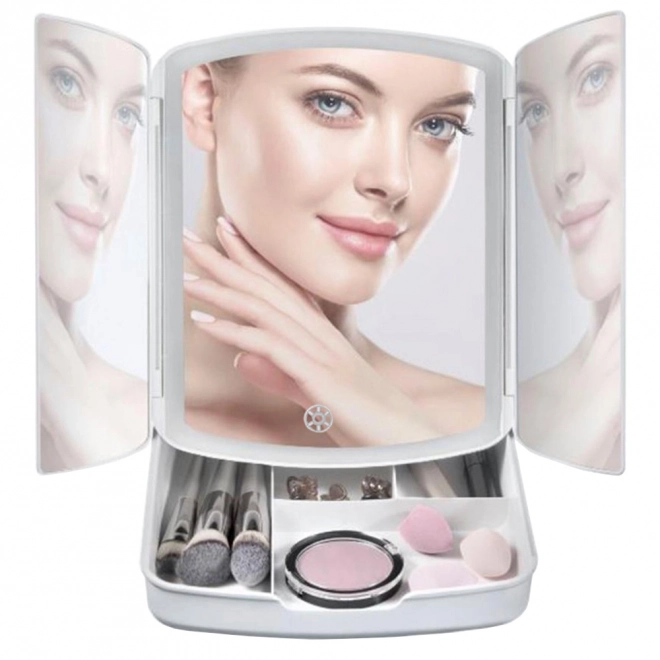 Osvijetljeno kozmetičko ogledalo za make-up
