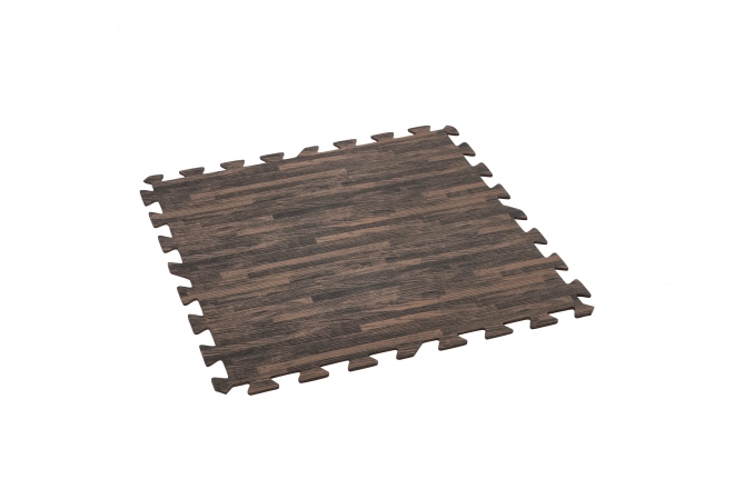 Pjenasta podloga za vrtni bazen 50 x 50 cm Bestway imitacija drva - 12 komada