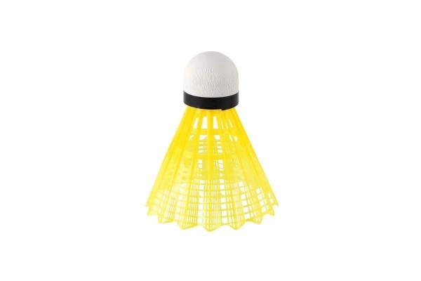 Loptice/Košarice za badminton šarene plastične 3 komada na kartici 11x21cm