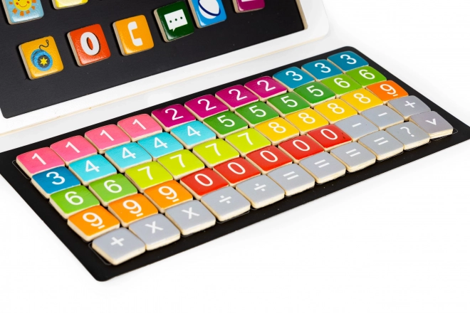Drveni edukacijski tablet, magnetska ploča ECOTOYS