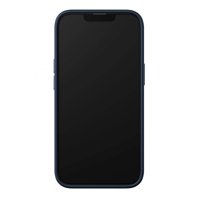 Magnetni futrola i set kaljenog stakla za iPhone 14 Plus - Baseus Liquid Silica plava