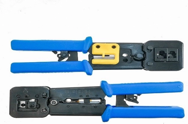 Krimpalica za konektore RJ45 RJ12, RJ11 Lanberg
