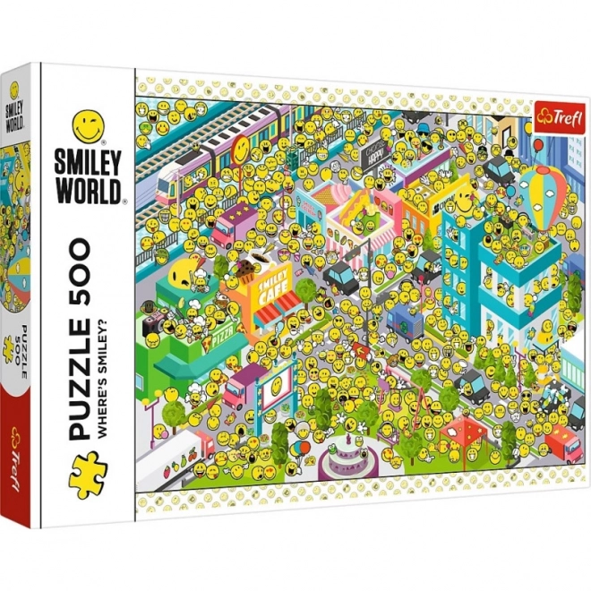 Puzzle Smiley - Gdje je Smiley? 500 dijelova