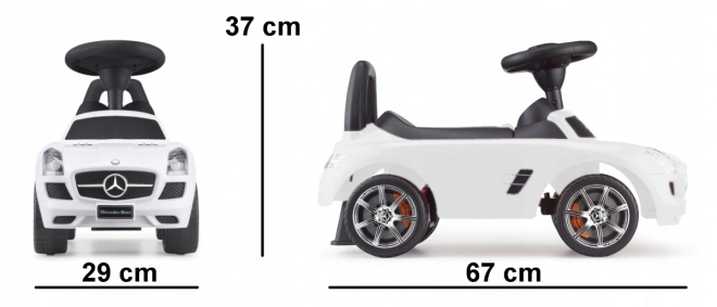 Guralica Mercedes-Benz SLS AMG bijela