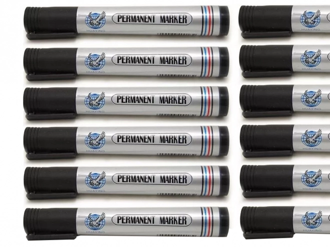 crni permanentni vodootporni marker