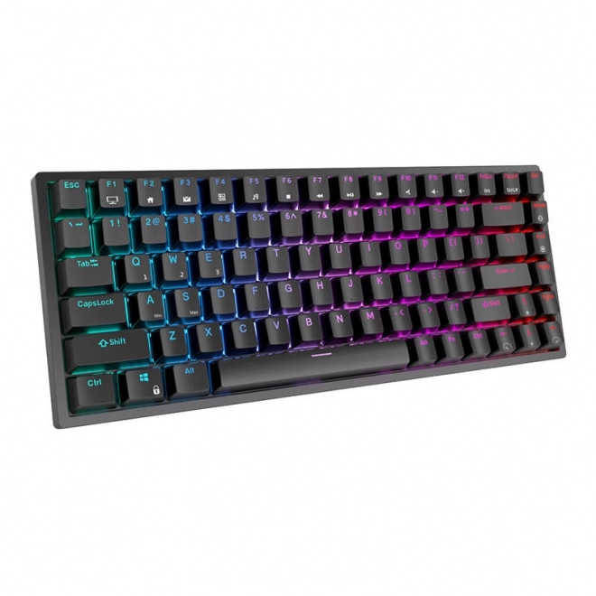 Bežična mehanička tipkovnica Royal Kludge RK84 s RGB osvjetljenjem i crvenim prekidačima
