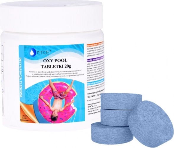 Oxy Pool kisikove tablete za dezinfekciju vode za bazene i jacuzzi 0,5 kg