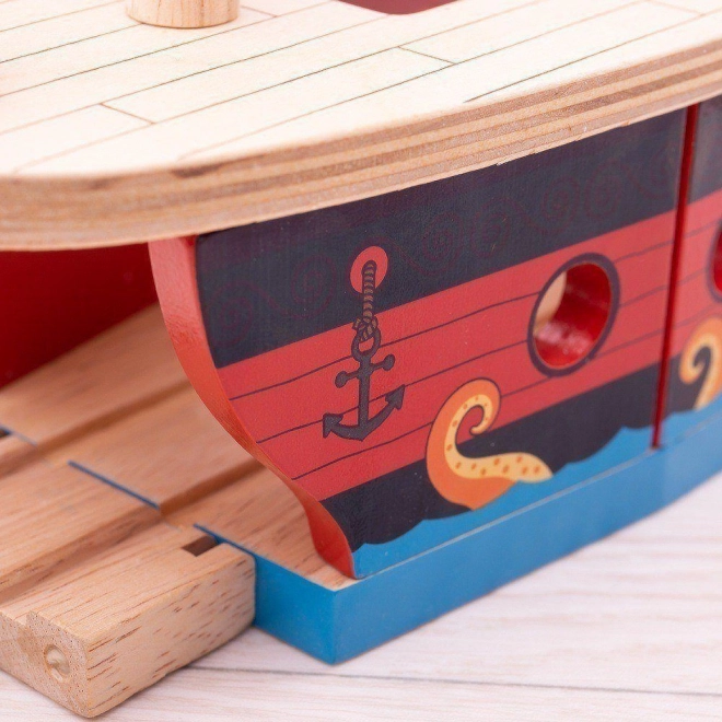 Piratska galija Bigjigs Rail