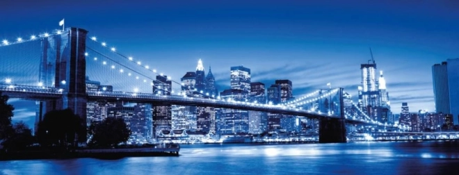 Panoramske puzzle Sjajni New York 1000 dijelova