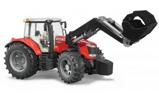 Bruder traktor MASSEY FERGUSON 7624 s prednjim utovarivačem