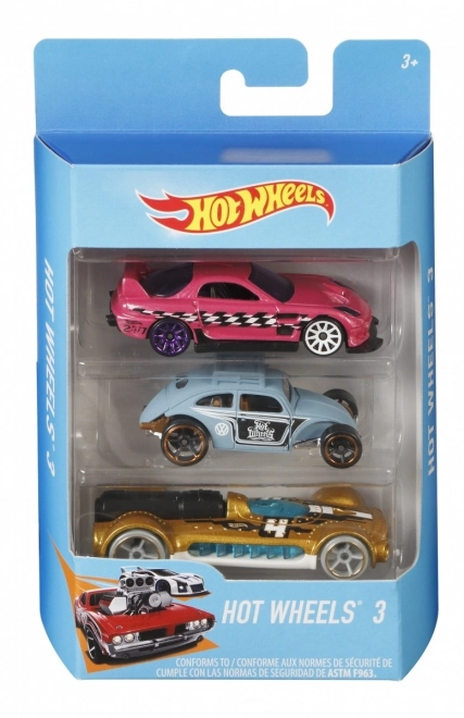 Set od 3 vrućih autića Hot Wheels