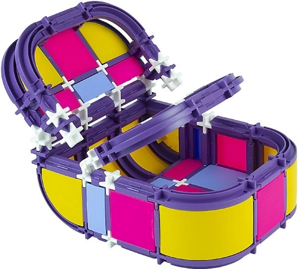 Građevni set SEVA OBITELJ Trotinet plastika 293 dijela u kutiji 35x33x5cm 4+