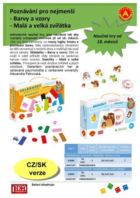 Boje i uzorci - upoznavanje za najmlađe