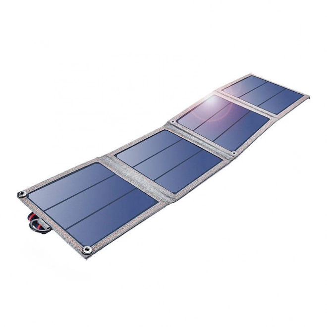 Sklopivi solarni punjač Choetech 14W siva
