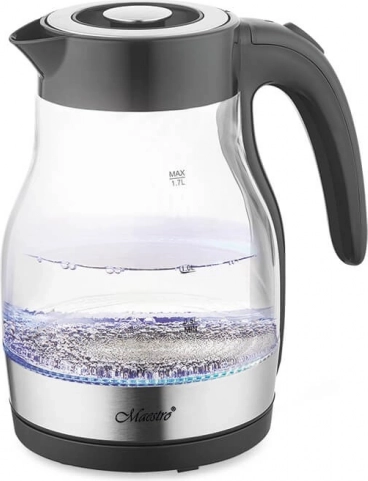 Stakleni kuhalo za vodu MAESTRO 1,7 l 2200 W