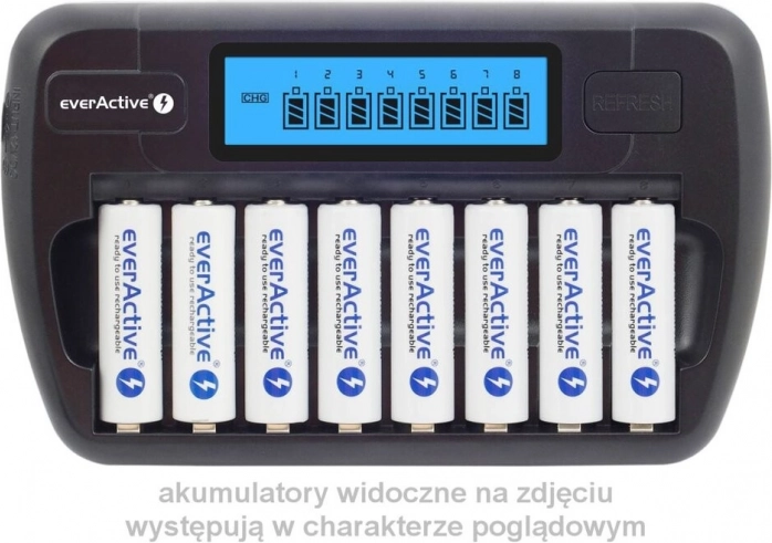 Punjač akumulatora EVERACTIVE NC-800 za 8 AA/AAA