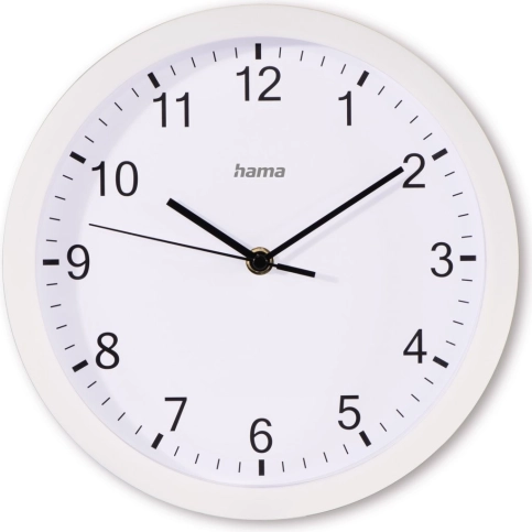 Zidni sat Elba 25 cm bijeli