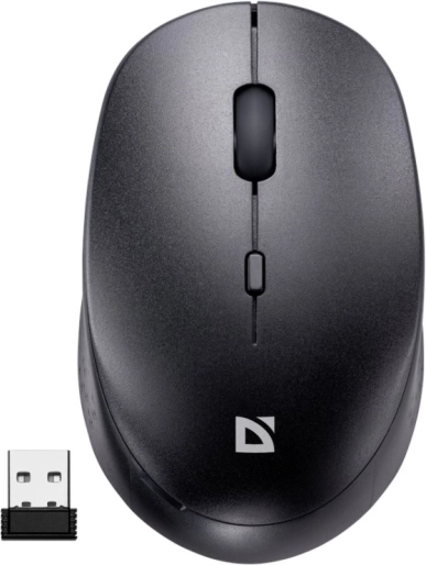 Bežični tihi miš Defender Auris MB-027 – crna
